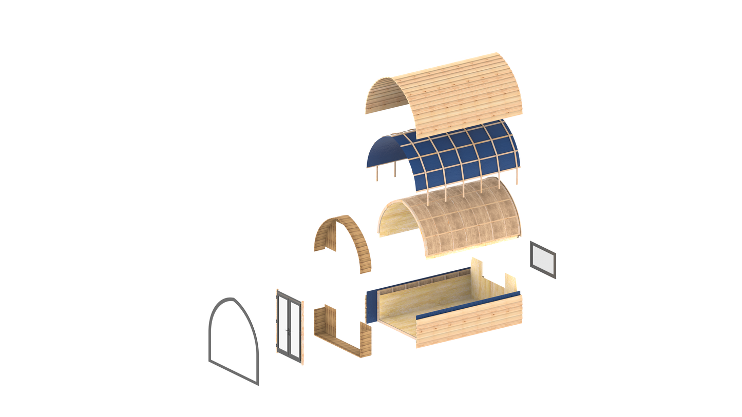 Glamping Pod Self Build Kit