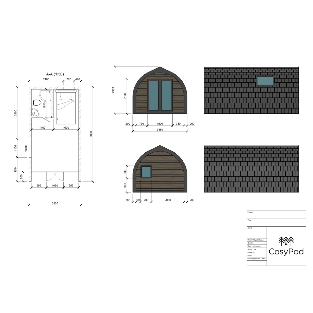 Glamping Pod/Garden Room Design Pack
